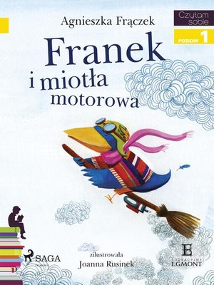 cover image of Franek i miotła motorowa